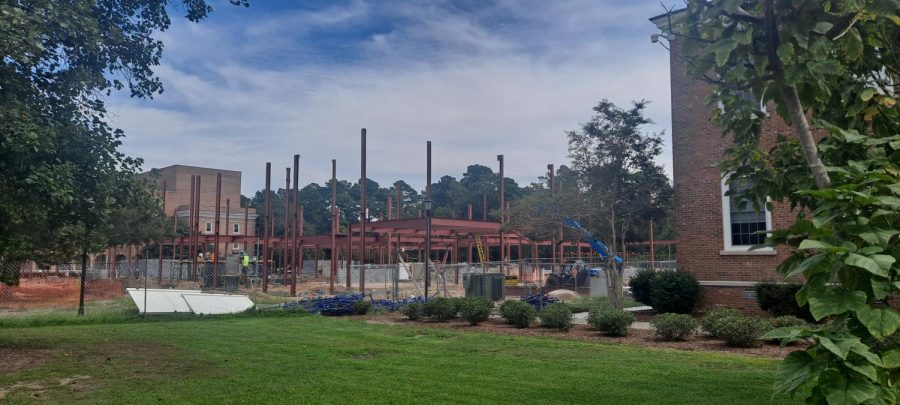 Coastal continues making progress on the new Thompson Library