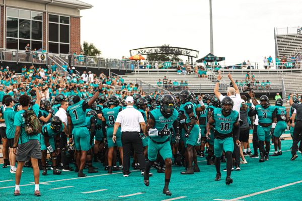 The Chants rebounded from their loss at University of California at Los Angeles (UCLA) and won their home opener against the Jacksonville State University Gamecocks, 30-16.
