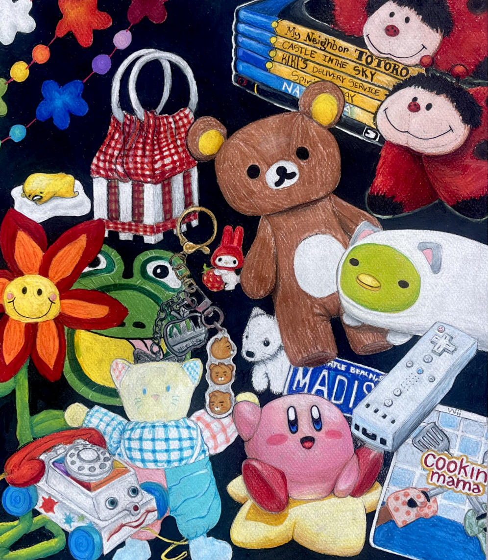 Toys and Trinkets by Senior studio art major Madison Summers
