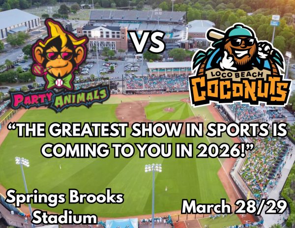 Graphic by Meadow Myers 
Photo courtesy of GoCCUsports