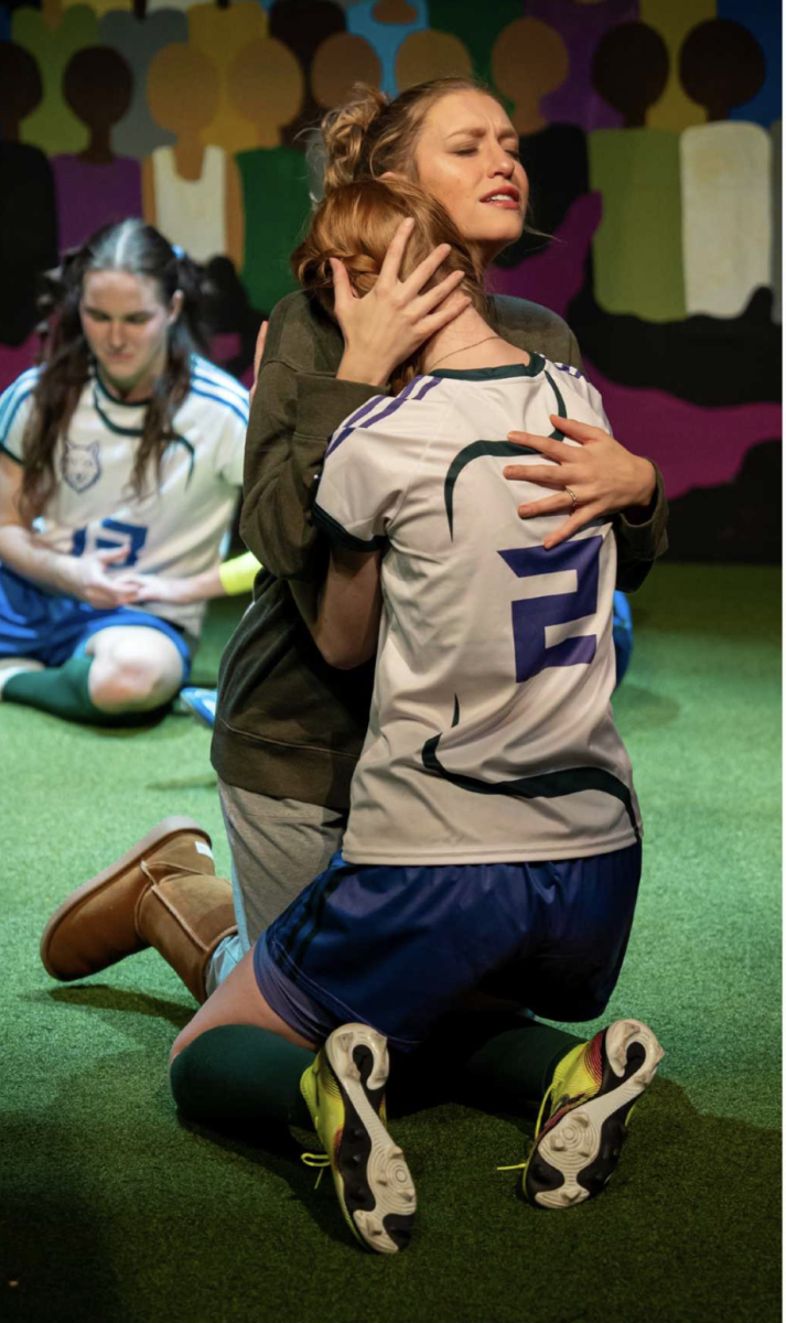 Kayleigh De Sordi, Soccer Mom, shares an emotional moment with Alainna Todd, #2