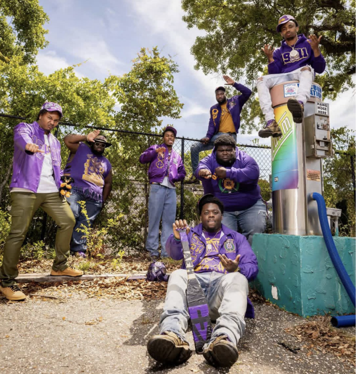 Alpha Epsilon Eta Chapter of Omega Psi Phi Fraternity Inc. 
Photo provided by Zak Watson